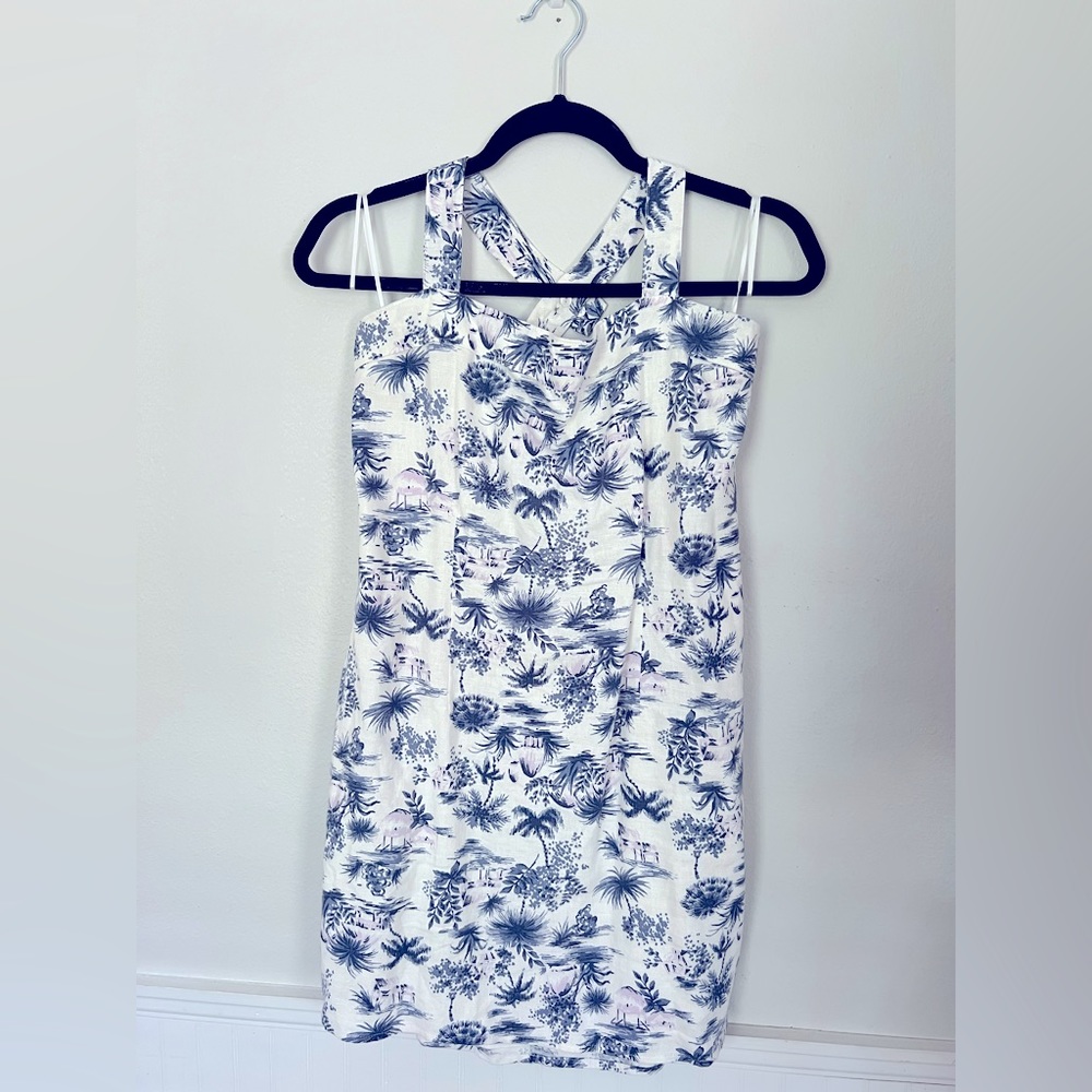 Fitted Linen Dress